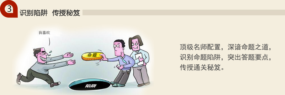 傳授通關秘籍，識別命題陷阱，突出答題要點