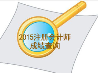 2015注冊(cè)會(huì)計(jì)師考試成績(jī)查詢