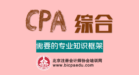 注會綜合需要的專業知識框架.png