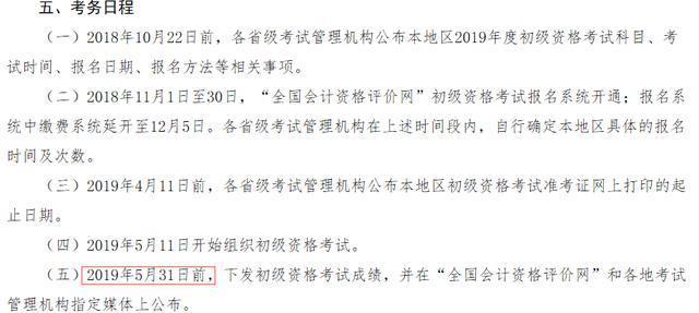 2019初級會計職稱考試成績查詢時間.jpeg