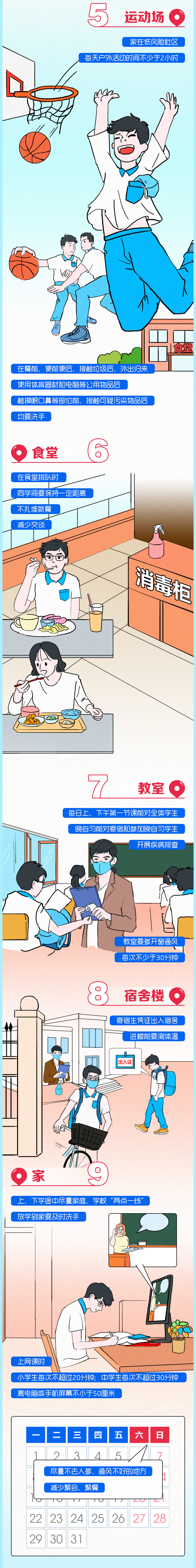 【CPA熱點】開學啦！這12個場景怎么做好個人防護？一圖看明白